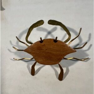 Beautiful handmade crab pin